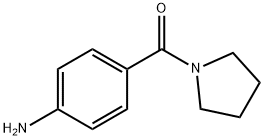 4-(PYRROLIDIN-1-YLCARBONYL)ANILINE Structural