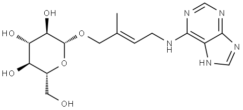 trans-Zeatin-9-glucoside,trans-zeatin O-B-D-glucopyranoside,TRANS-ZEATIN-9-BETA-D-GLUCOSIDE,TRANS-ZEATIN GLUCOSIDE