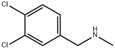 (3,4-Dichlorobenzyl)methylamine Structural