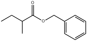 BENZYL-2-METHYLBUTYRATE Structural