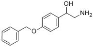 2-AMINO-1-(4'-BENZYLOXYPHENYL)ETHANOL Structural