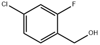 4-Chloro-2-fluorobenzyl alcohol Structural