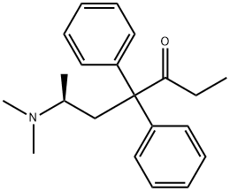 S(+)-METHADONE HYDROCHLORIDE INACTIVE EN ANTIOMER O Structural