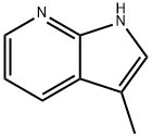 3-METHYL-7-AZAINDOLE Structural