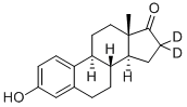 ESTRONE-16,16-D2 Structural