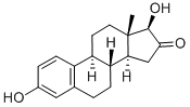 1,3,5(10)-ESTRATRIEN-3,17-BETA-DIOL-16-ONE Structural