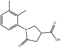 1-(2,3-DIMETHYL-PHENYL)-5-OXO-PYRROLIDINE-3-CARBOXYLIC ACID Structural