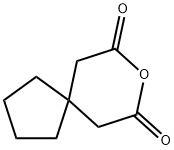 3,3-Tetramethyleneglutaric anhydride Structural