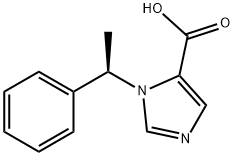 (R)-(+)-1-(1-PHENYLETHYL)-1H-IMIDAZOLE-5-CARBOXYLIC ACID Structural