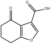 4-OXO-4,5,6,7-TETRAHYDROBENZO[B]FURAN-3-CARBOXYLIC ACID Structural