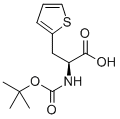 Boc-3-(2-thienyl)-L-alanine Structural