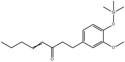 1-[3-Methoxy-4-[(trimethylsilyl)oxy]phenyl]-4-octen-3-one