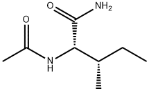 AC-ILE-NH2 Structural