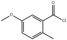 Benzoyl chloride, 5-methoxy-2-methyl- (9CI) Structural