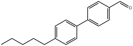 4-(4-N-PENTYLPHENYL)BENZALDEHYDE Structural