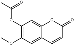 Scopoletin acetate Structural