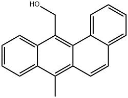 12-hydroxymethyl-7-methylbenz(a)anthracene Structural