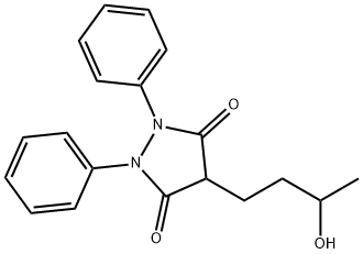 gamma-hydroxyphenylbutazone Structural