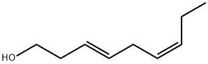 TRANS,CIS-3,6-NONADIEN-1-OL Structural