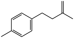 1-Methyl-4-(3-methyl-3-butenyl)benzene Structural