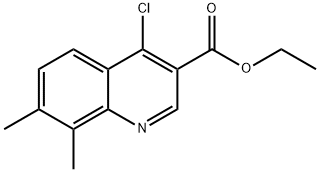 ETHYL 4-CHLORO-7,8-DIMETHYLQUINOLINE-3-CARBOXYLATE