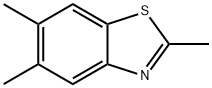 2,5,6-Trimethylbenzothiazole Structural