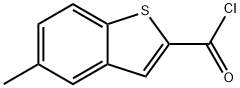 5-METHYL-1-BENZOTHIOPHENE-2-CARBONYL CHLORIDE Structural