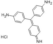 4,4'-(4-iminocyclohexa-2,5-dienylidenemethylene)dianiline hydrochloride C.I. Basic Red 9