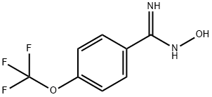 4-(TRIFLUOROMETHOXY)BENZAMIDOXIME Structural