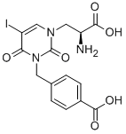 (AS)-ALPHA-AMINO-3-[(4-CARBOXYPHENYL)METHYL]-3,4-DIHYDRO-5-IODO-2,4-DIOXO-1(2H)-PYRIMIDINEPROPANOIC ACID