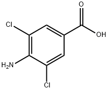 4-AMINO-3,5-DICHLOROBENZOIC ACID Structural