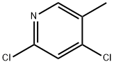 2,4-Dichloro-5-methylpyridine Structural Picture