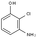 Phenol, 3-amino-2-chloro- Structural