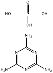 di[1,3,5-triazine-2,4,6-triamine] phosphate Structural