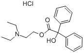 2-(DIETHYLAMINO)ETHYL BENZILATE HYDROCHLORIDE