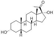 17-ALPHA-HYDROXYEPIPREGNANOLONE Structural