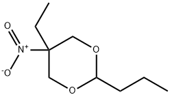 2-NITRO-2-ETHYL-1,3-PROPANEDIOLBUTYRALDEHYDEACETAL Structural