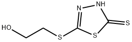 2-(5-MERCAPTO-1,3,4-THIADIAZOL-2-YLTHIO)-ETHANOL Structural