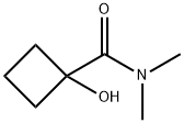 Cyclobutanecarboxamide, 1-hydroxy-N,N-dimethyl- (9CI) Structural