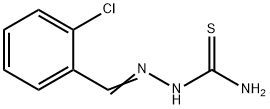 2-CHLOROBENZALDEHYDE THIOSEMICARBAZONE Structural