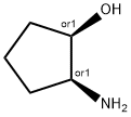 Cyclopentanol,2-amino-,(1R,2S)-rel-(9CI) Structural