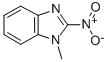 1-N-Methyl-2-nitrobenzimidazole Structural