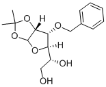 1,2-O-ISOPROPYLIDENE-3-BENZYLOXY-D-ALLOFURANOSE Structural