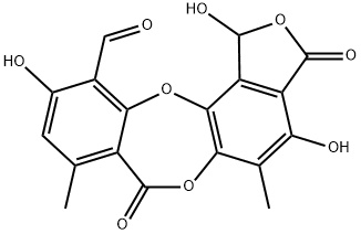 BRYOPOGONIC ACID Structural