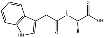 N-(3-Indolylacetyl)-L-alanine Structural