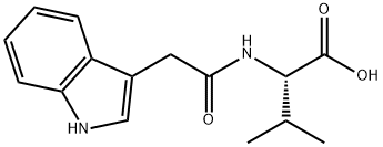 N-(3-Indolylacetyl)-L-valine Structural