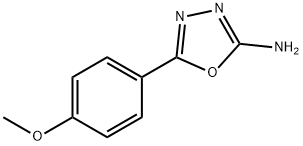 2-AMINO-5-(4-METHOXYPHENYL)-1,3,4-OXADIAZOLE Structural