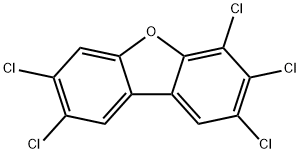 2,3,4,7,8-PENTACHLORODIBENZOFURAN Structural