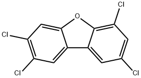 2,3,6,8-TETRACHLORODIPHENYLENEOXIDE Structural