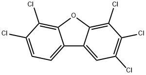 2,3,4,6,7-PENTACHLORODIBENZOFURAN Structural